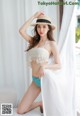 Beautiful Park Park Hyun in the beach fashion picture in June 2017 (225 photos) P61 No.cab51e