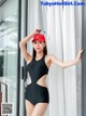 Beautiful Park Park Hyun in the beach fashion picture in June 2017 (225 photos) P221 No.ea41e9