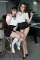 HuaYang 2018-06-01 Vol.048: Models Huang Le Ran (黄 楽 然) and Wang Yu Chun (王 雨 纯) (41 photos) P6 No.aef525