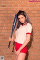 Young Jessie Vard shows off her beauty in sports outfit (8 pictures) P6 No.e67d37